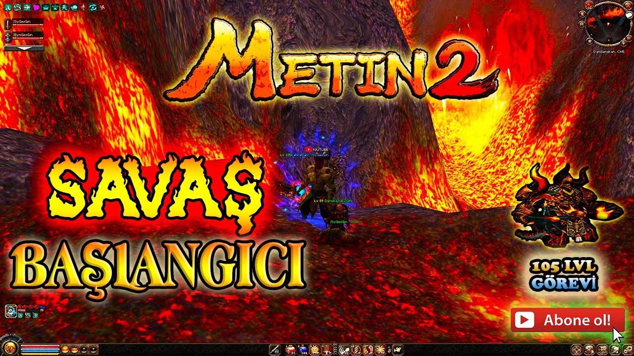 Metin2 SAVAŞ BAŞLANGICI GÖREVİ - ByGezGin METİN2TR