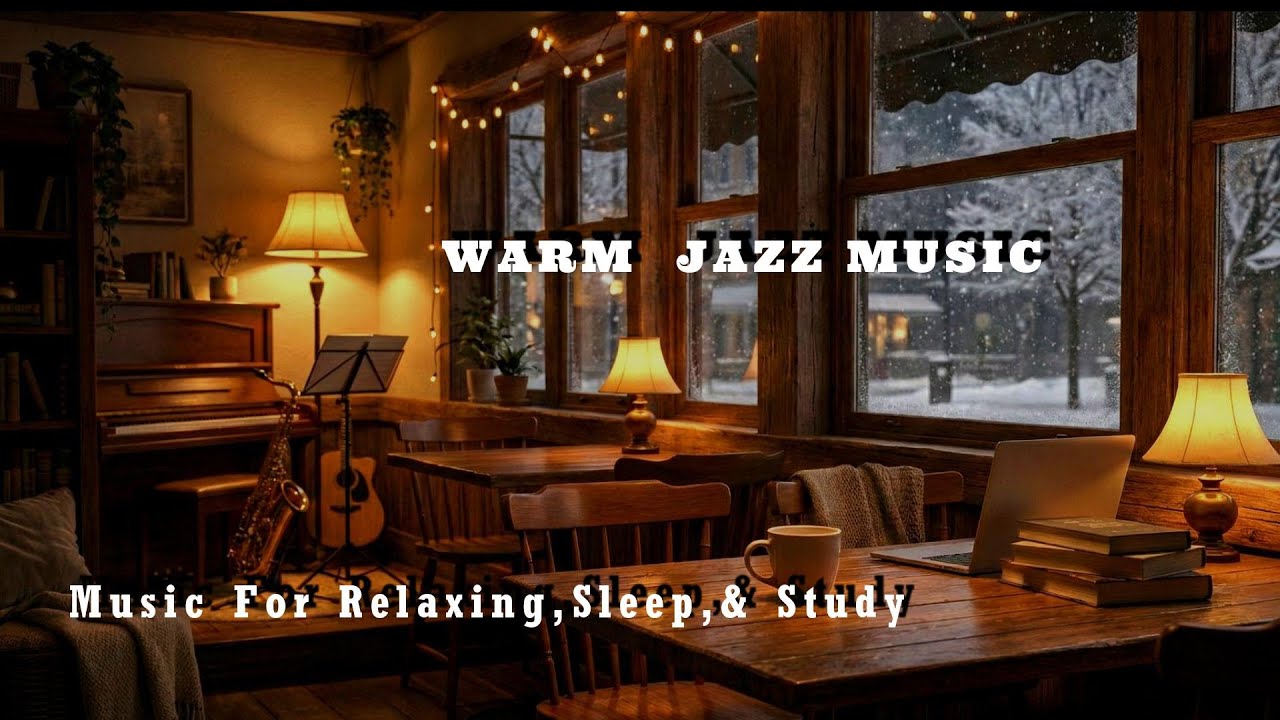 Warm Jazz Music 🎷 Soft Jazz Background for Study, Focus & Concentration