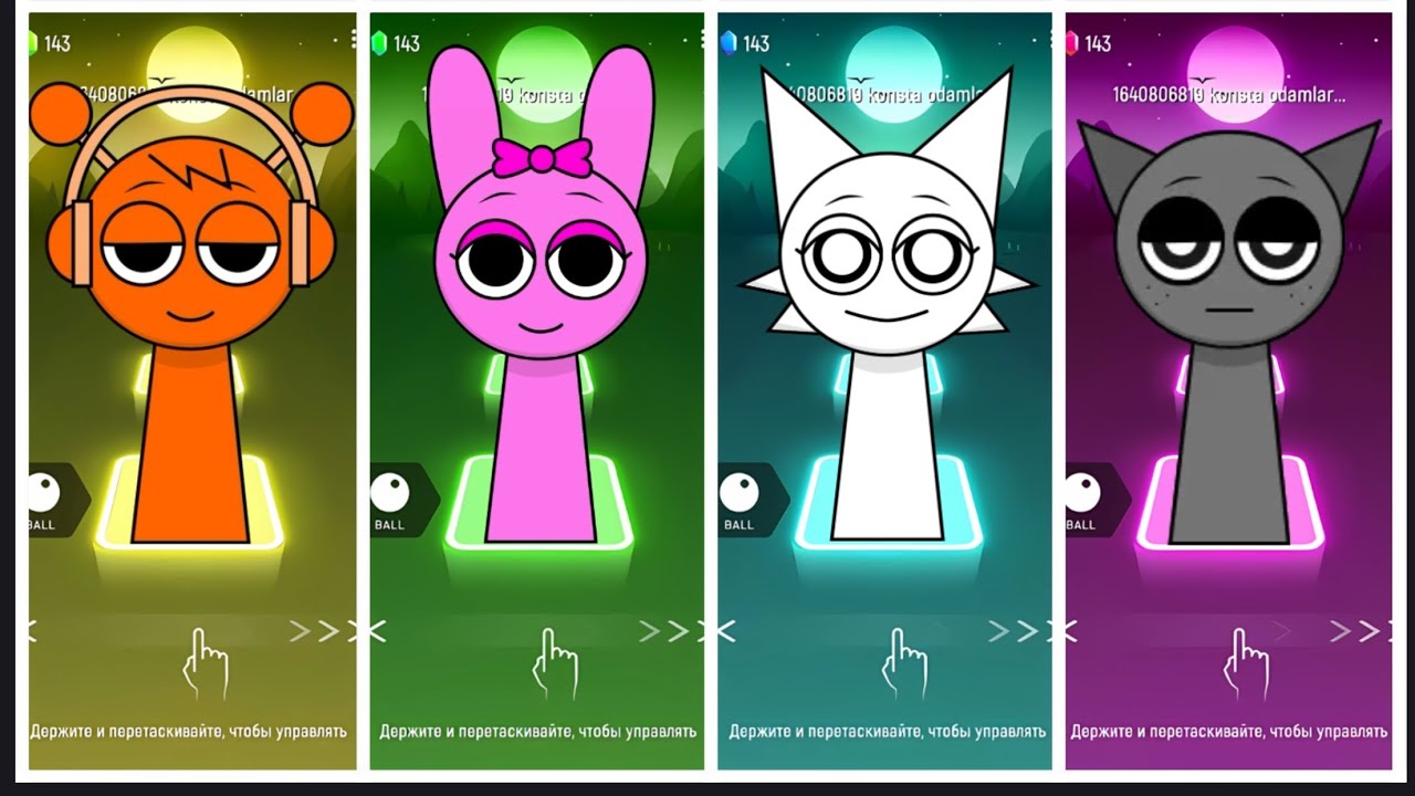 Oren🆚Pinki🆚Wenda🆚Gray🔥 Sprunki Challenge🔥 Coffin Dance🔥 Tiles Hop Game #trending #tileshop