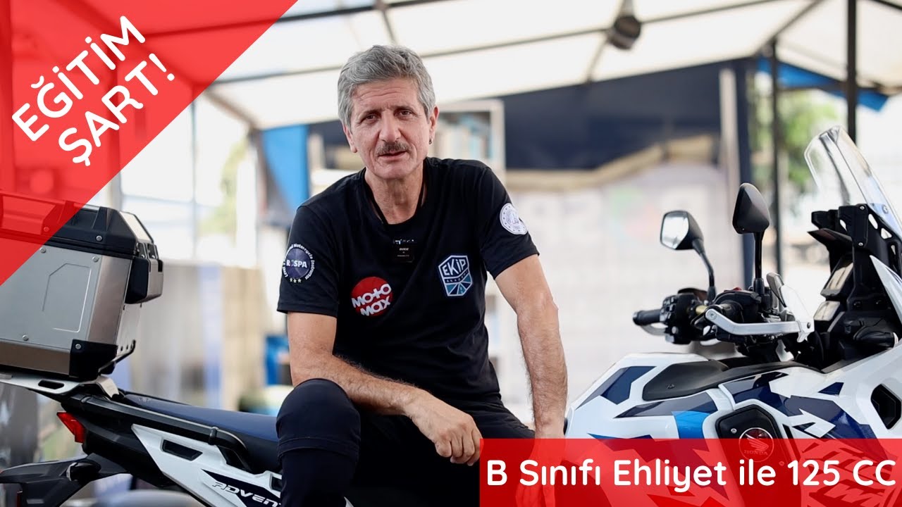 Eğitim Şart! B Sınıfı Ehliyet ile 125 CC - motomax.com.tr
