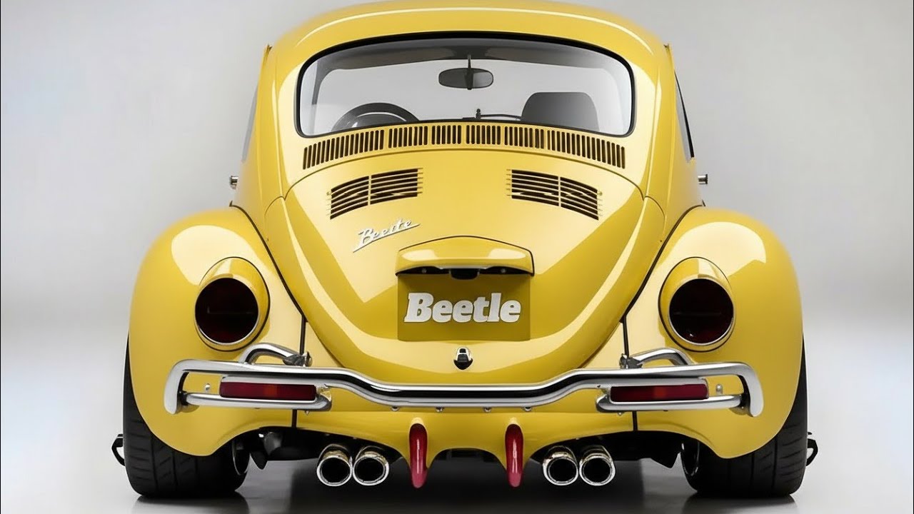 Является ли Super Beetle 2026 идеальным автомобилем в стиле ретро-футуризма?