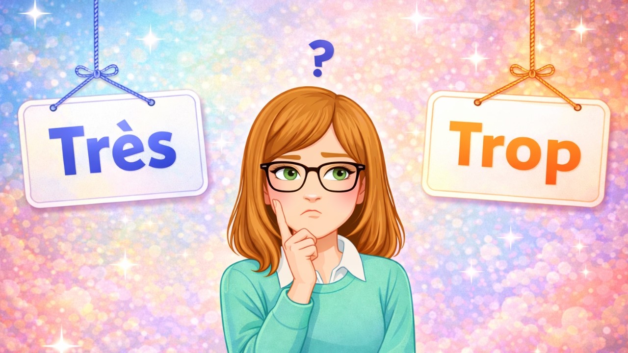 Très ولا Trop ? الغلطة يلي بتخرّب فرنسيتك ! 😱🔥
