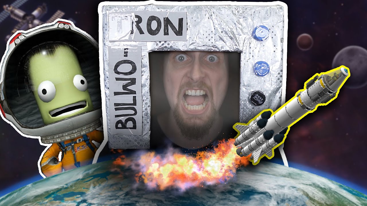 Zbudowałem rakietę, w której przeżyję lot w kosmos?! - Kerbal Space Program
