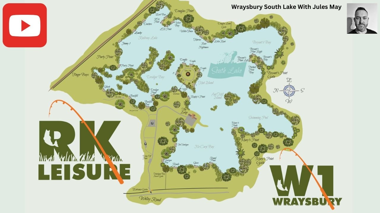 Wraysbury South Lake With Jules May (Guest session with Harvey) - RK Leisure