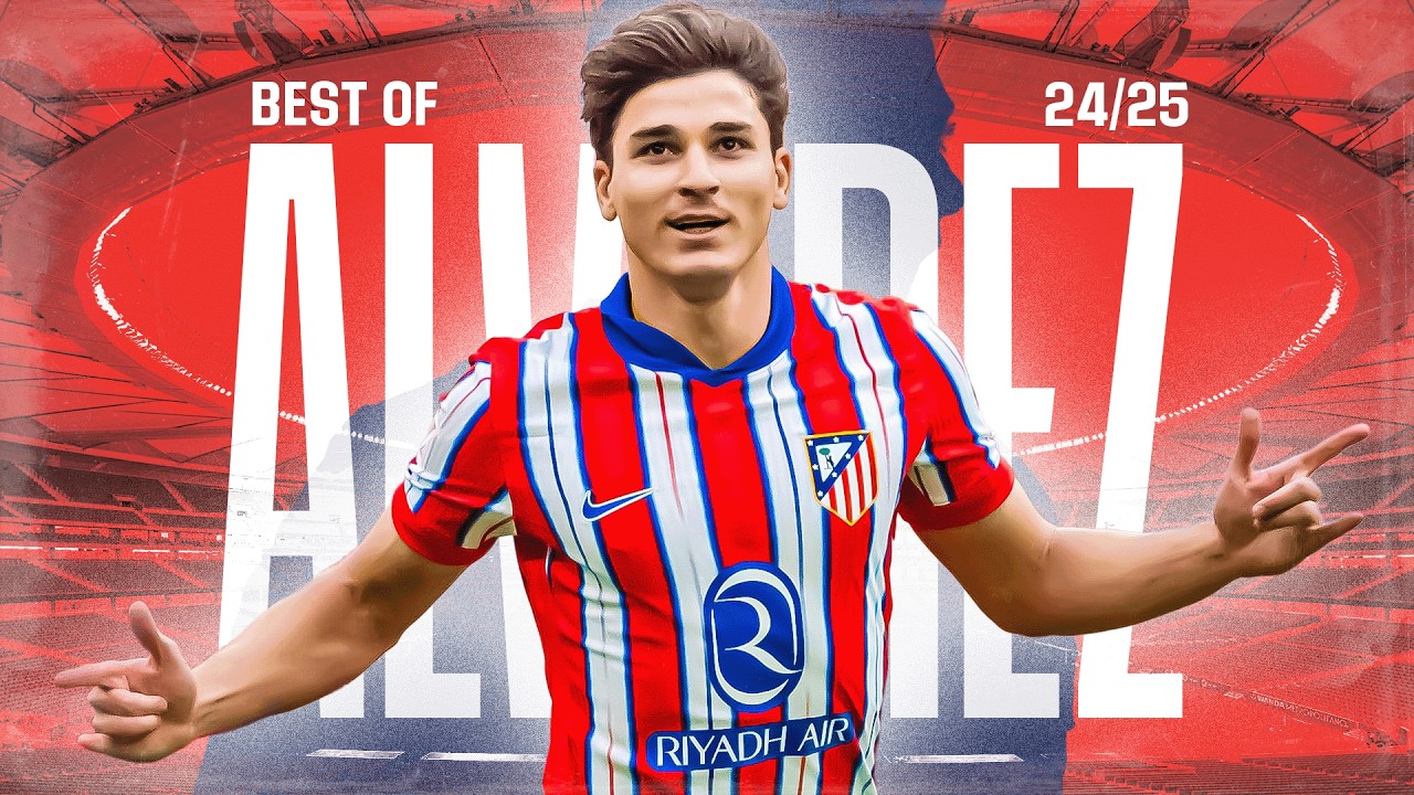 ¡Lo MEJOR de JULIÁN ÁLVAREZ en LALIGA 2024/25!