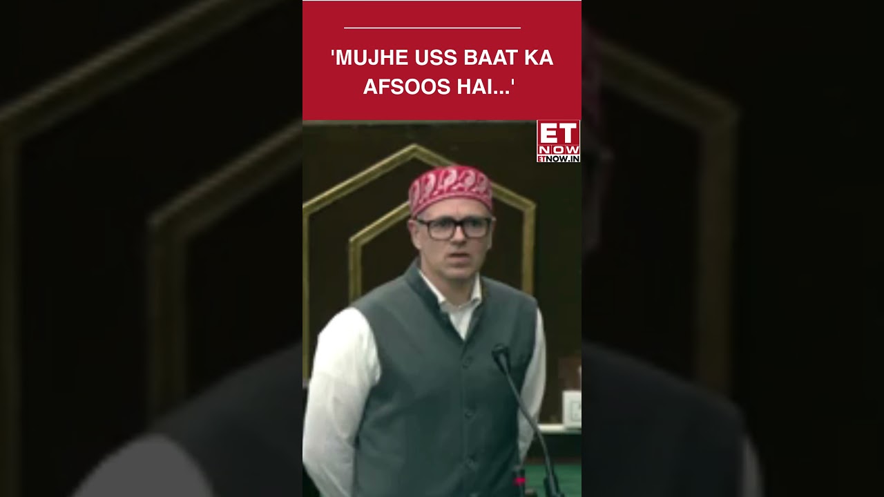 Omar Abdullah Expresses Regret Over Remarks on BJP MLA, Says &lsquo;Didn&rsquo;t Mean to Hurt&rsquo; | ET Now #shorts