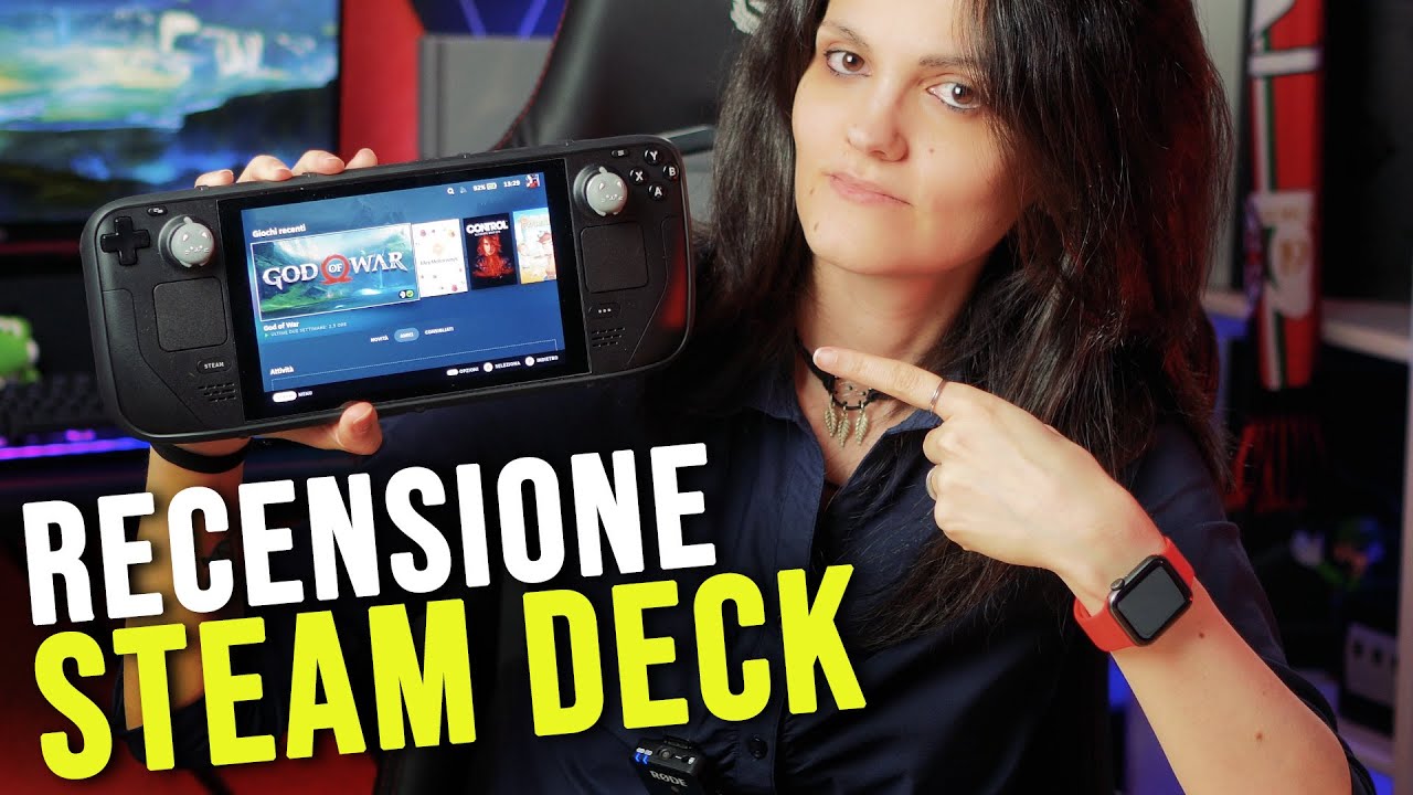STEAM DECK recensione 4K | Top e flop da vicinissimo: per me è sì ✅