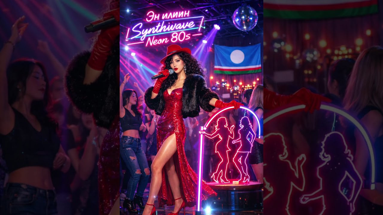 Эн илииҥ | Synthwave 80s Neon Disco | сахалыы ырыа