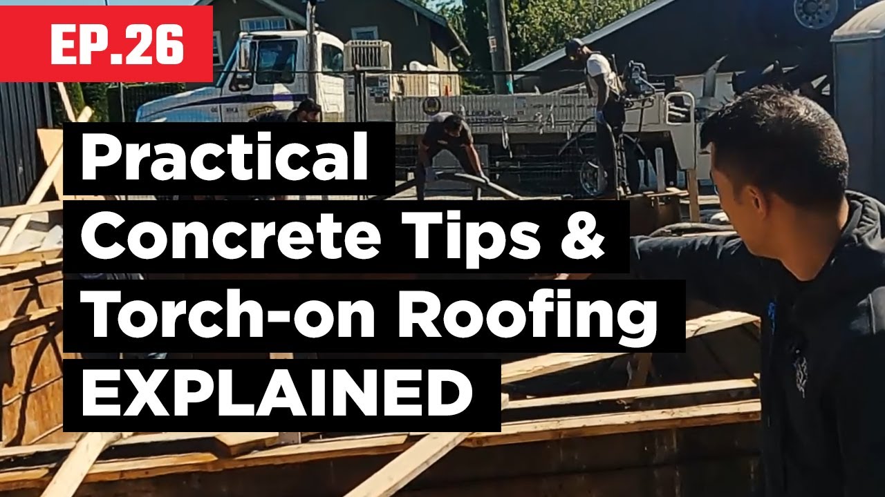 CMGT TV EP 26 | Practical Concrete Tips | Torch-on Roofing EXPLAINED
