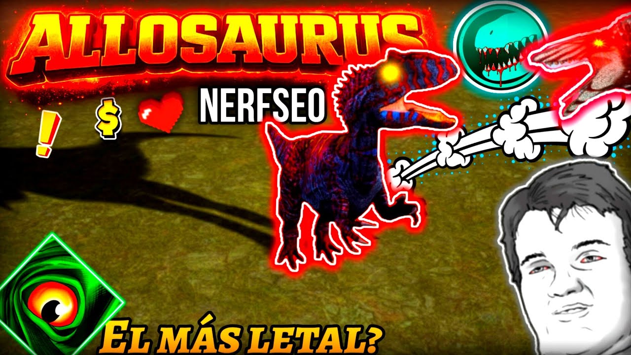 🌟EL ALLOSAURUS ERA INVENCIBLE… ¿YA NO? 💔🦖
