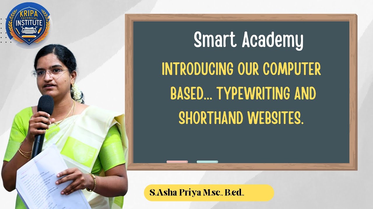 Tamil and English Typewriting /steno/COAin computer website practice ....Introducing our own Website