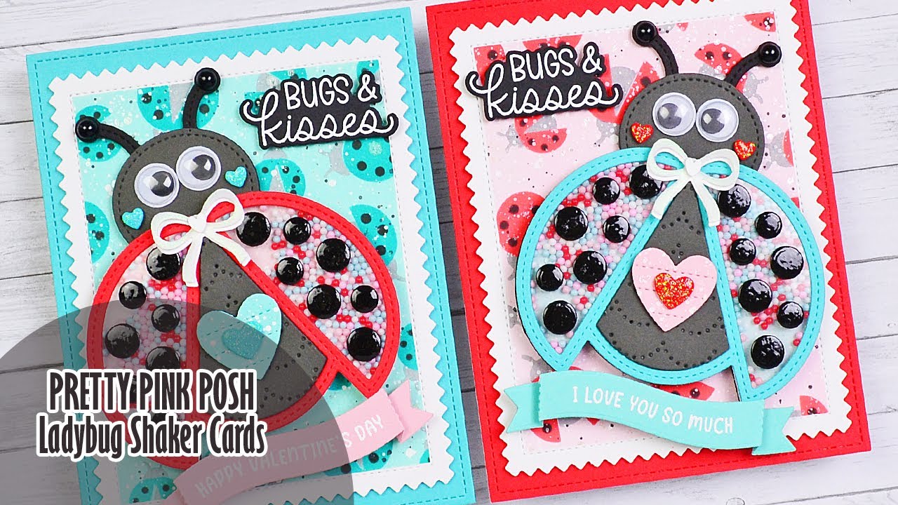 [Видео-хоп] PRETTY PINK POSH || Релиз в январе 2026 года || Открытки-шейкеры Ladybug