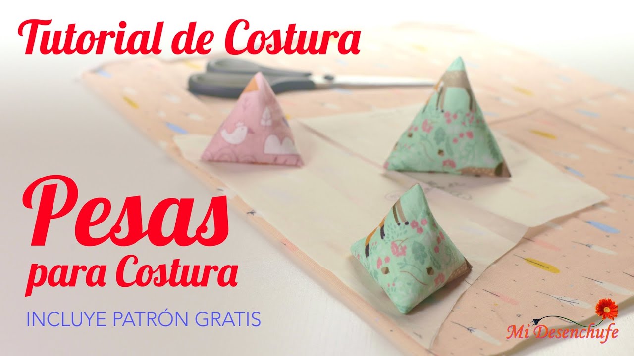 Tutorial de Costura #75  -  Pesas de Costura - Pesas para Patrones - Pattern Weigths