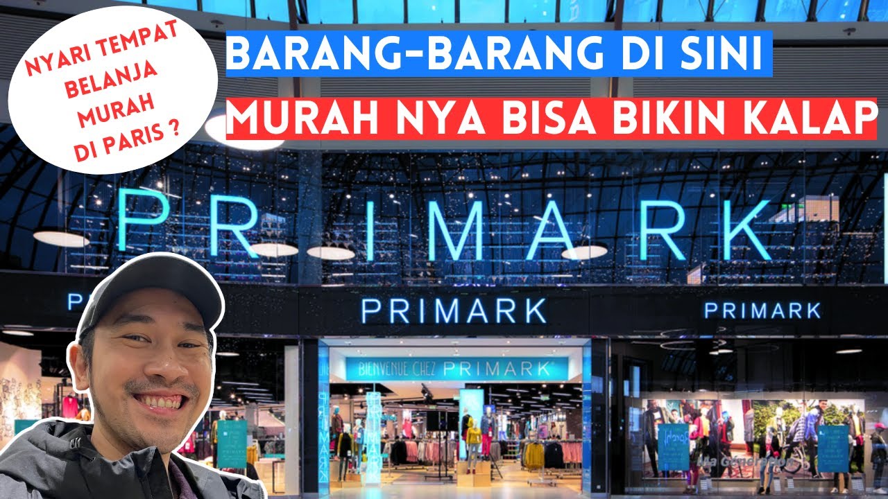 BELANJA MURAH DI PARIS PRIMARK PARIS