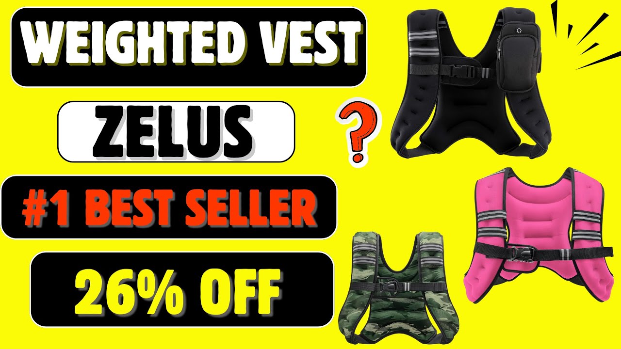 ZELUS Weighted Vest | Best Weighted Vests for Strength Training