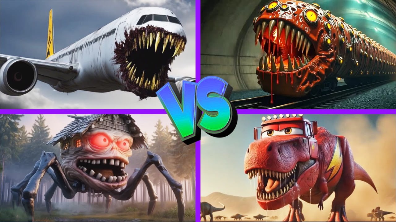 Динозавр Маккуин🆚Пожиратель поездов🆚Заражённое небо🆚Хаус Хэд - Tiles Hop EDM Rush 🎶