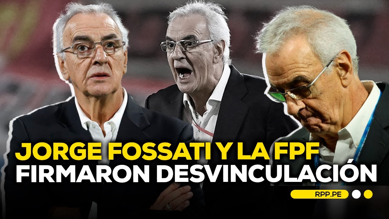 Jorge Fossati no es más técnico de la Selección Peruana #FCCRPP | BREAKING
