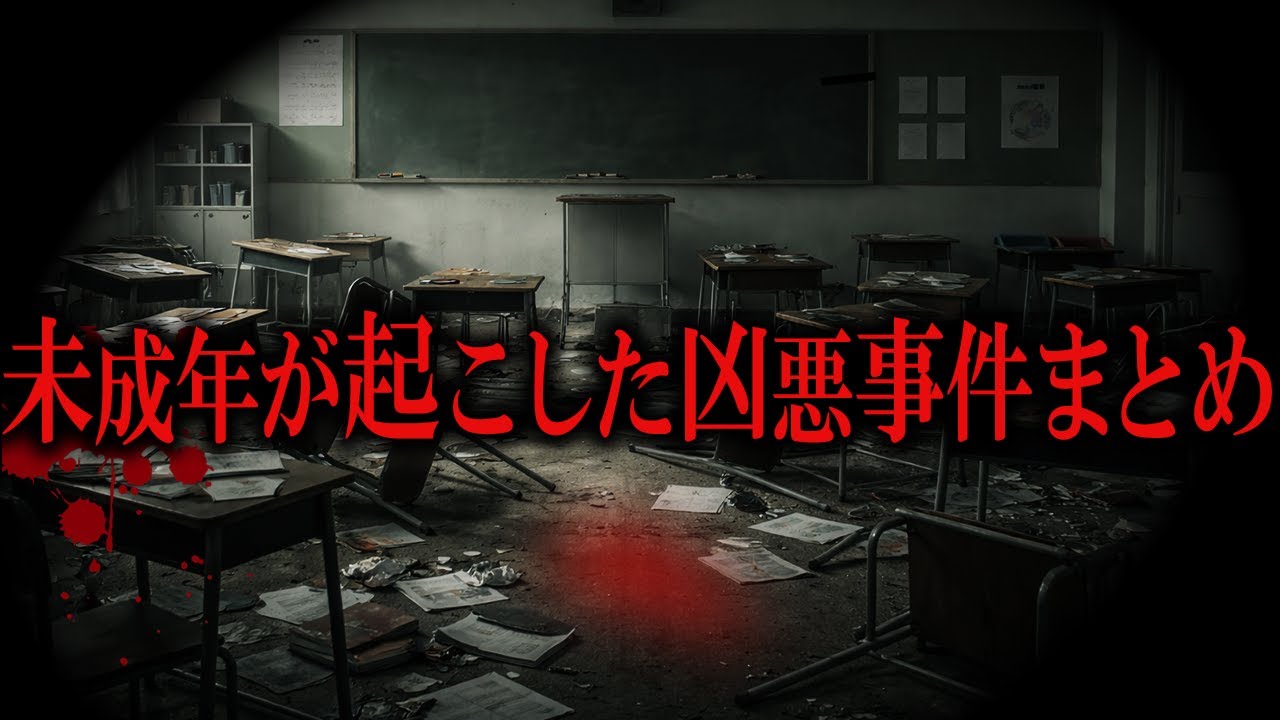 【睡眠用】未成年が起こした凶悪事件まとめ【たっくーTV/作業用】