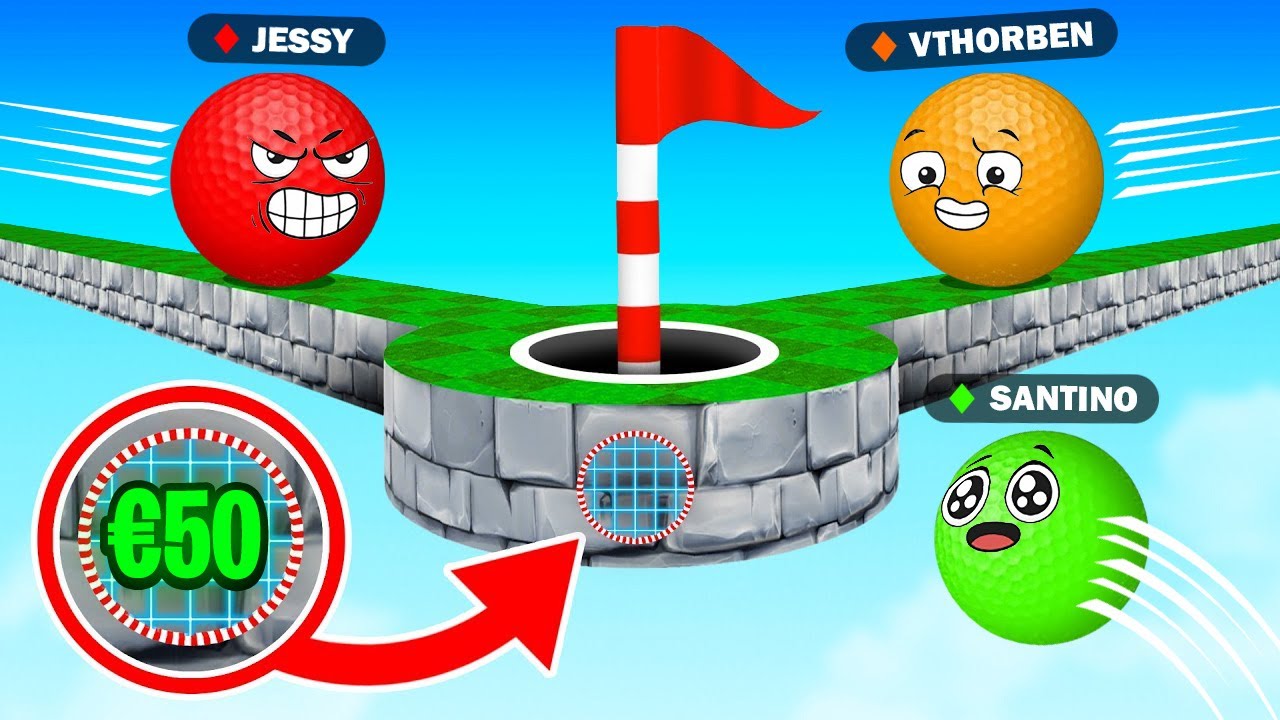 1v1v1 €50 Golf It Challenge!