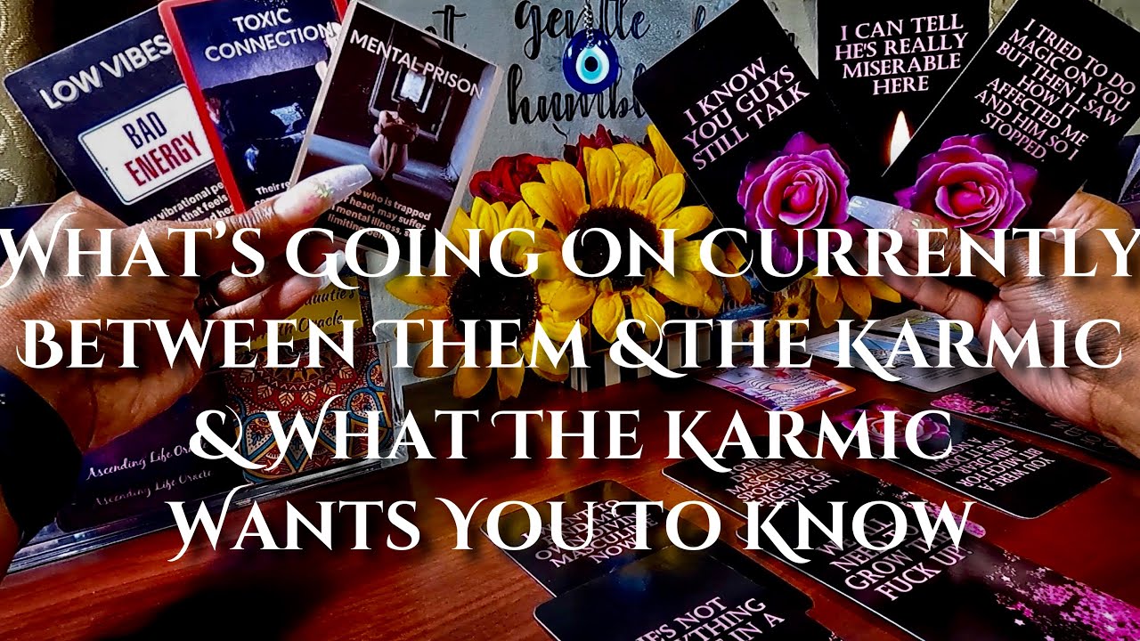 ✨They Think The Karmic Is Crazy/Toxic. Karmic Stressed &Wondering If The 2 Of You Are Still Involved