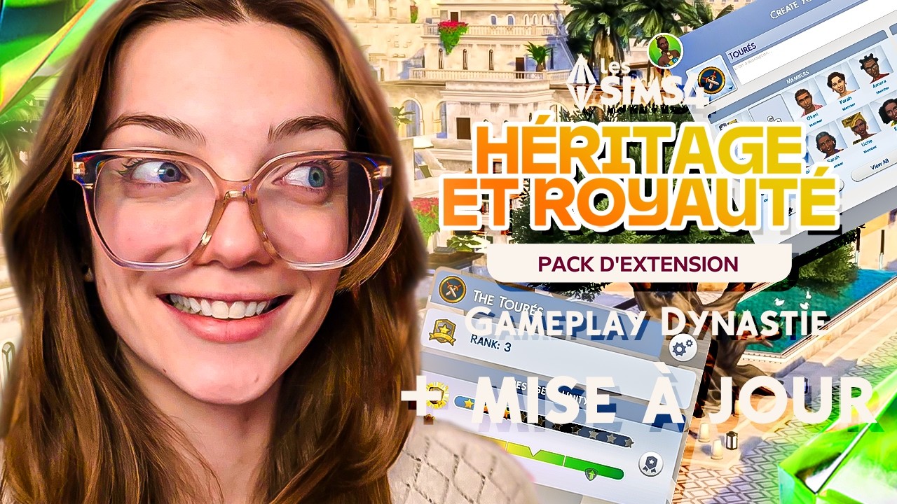Trailer gameplay Dynastie | Les Sims 4 H&eacute;ritage et Royaut&eacute; + Infos mise &agrave; jour ! 👑