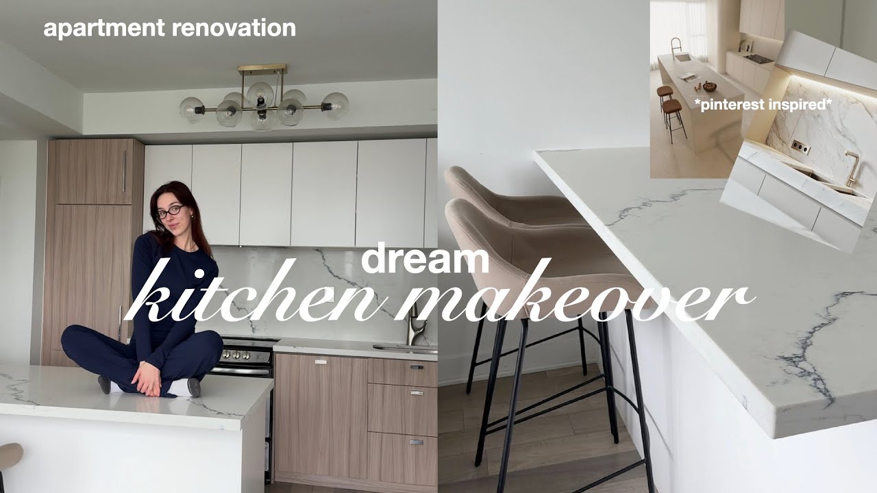 KITCHEN RENOVATION *pinterest inspired* building our dream apartment kitchen!