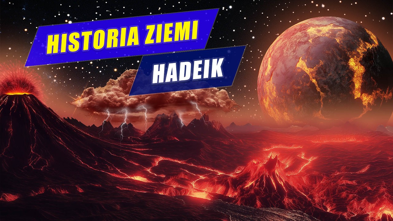 HADEIK - Ziemia pokryta lawą, powstanie Księżyca i oceanów - Historia Ziemi #1