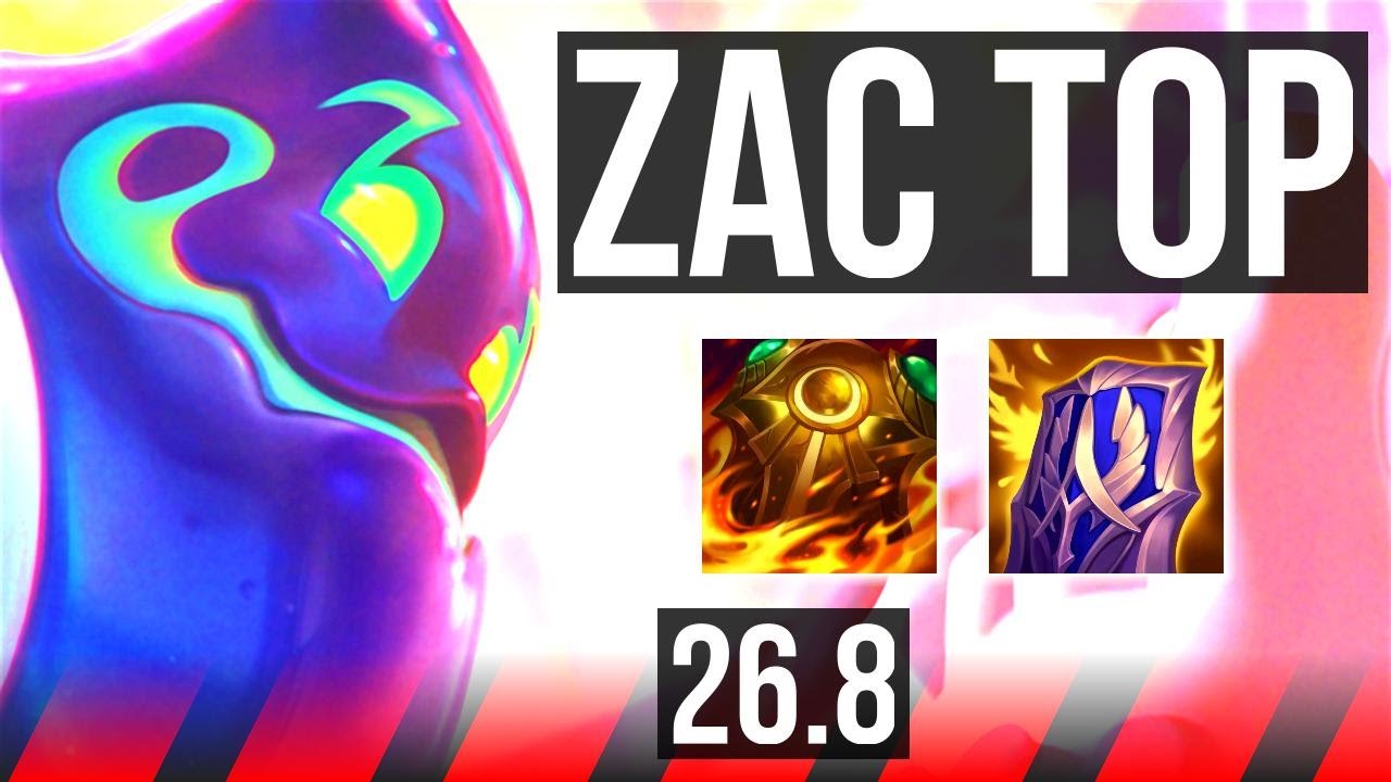 ZAC vs ZAAHEN (TOP) | EUNE Master | 26.8