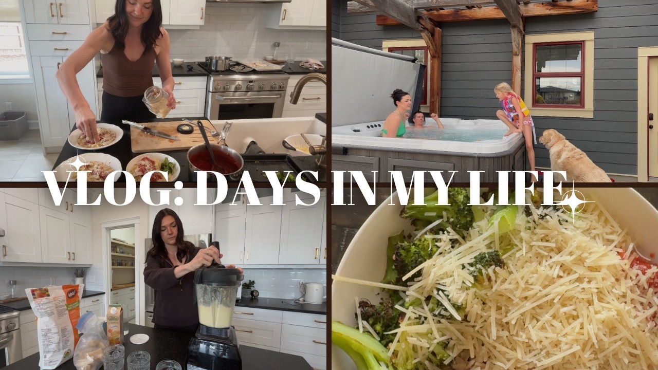 Days in My Life, Healthy Meals, Mocha Muffins, Being a Mom