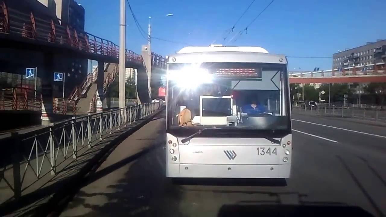 Санкт-Петербург. Троллейбус. 27 маршрут