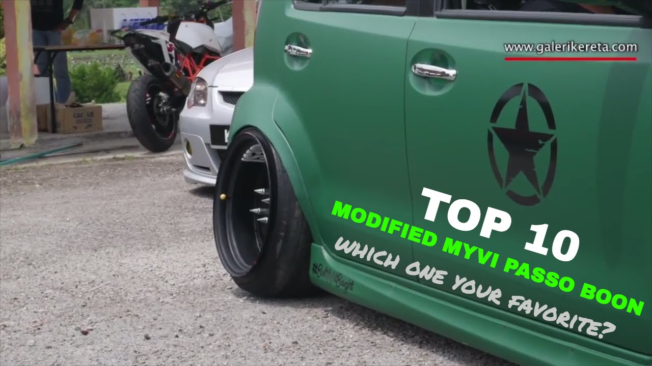 TOP 10 Best Compilation Modified Myvi Passo Boon - Nov 2016