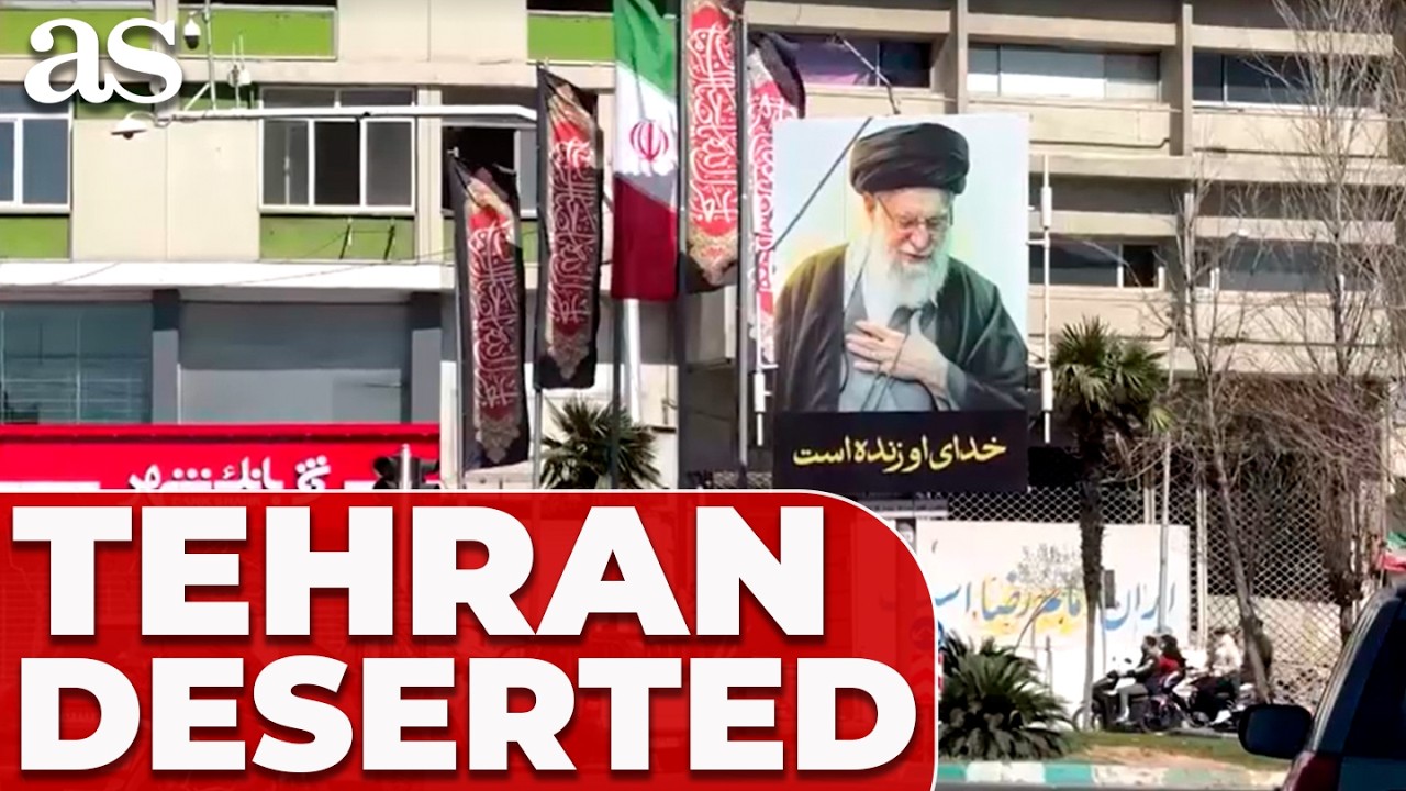 Tehran turns into GHOST CITY as Iran conflict ESCALATES