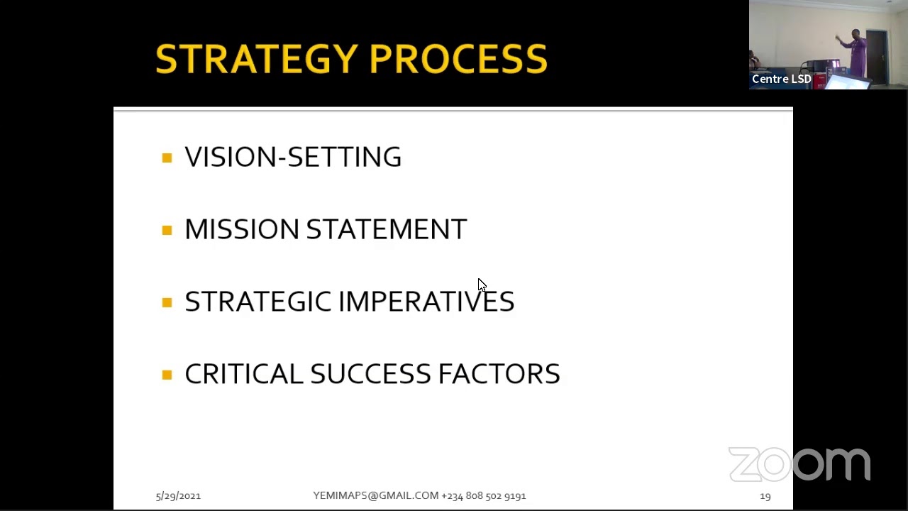 THE ART OF CRAFTING STRATEGIES FOR SUSTAINABLE ORGANIZATIONAL AND PERSONAL SUCCESS