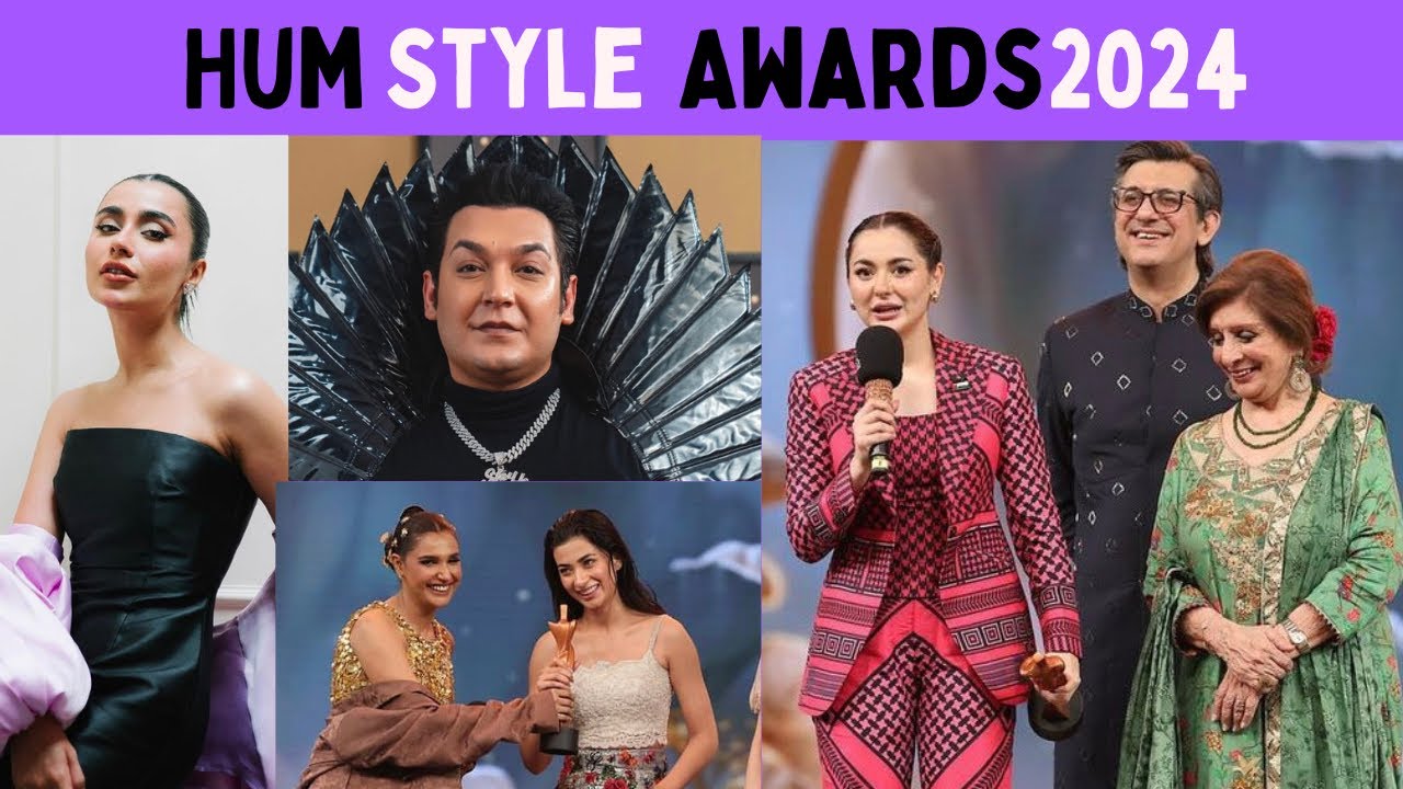 RED CARPET GLITZ & GLAMOUR of Hum Style Awards 2024 | Hania Aamir | Asim Azhar | #humstyleawards