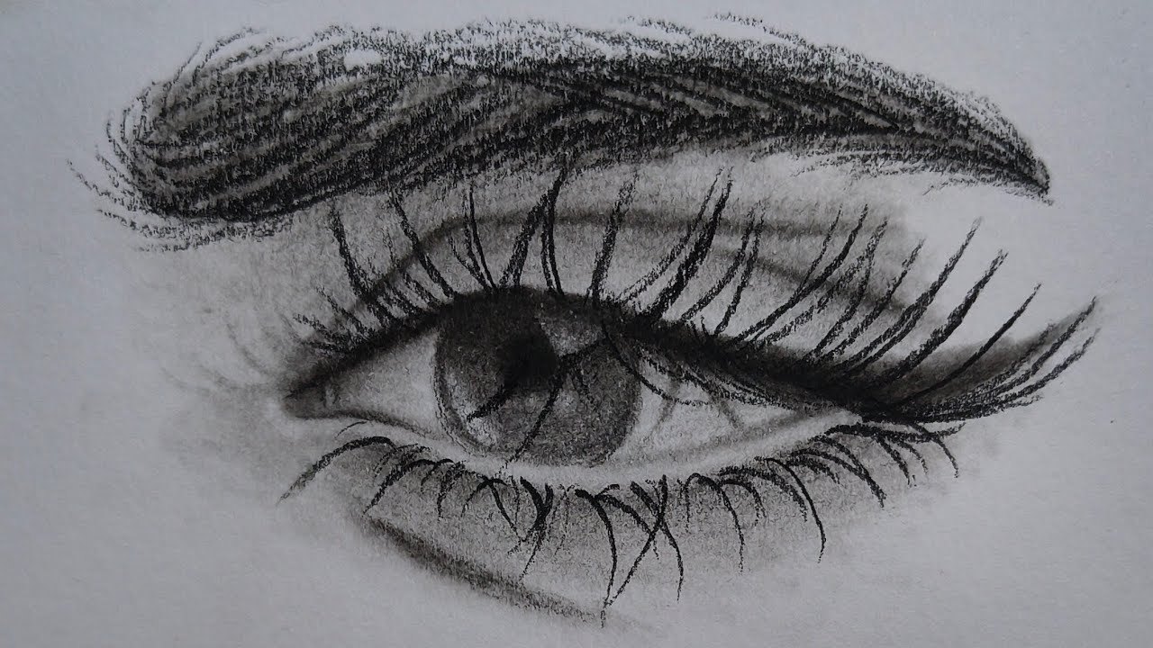How to draw realistic eyes 😊