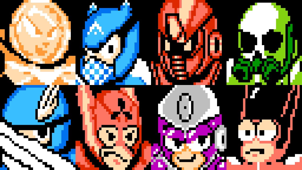 Megaman Forever Boss Rush+Weaknesses 