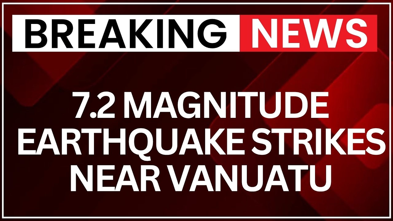Vanuatu Earthquake Today: Two Powerful Tremors of Magnitude 7.2 and 6.9 Reported | NewsX