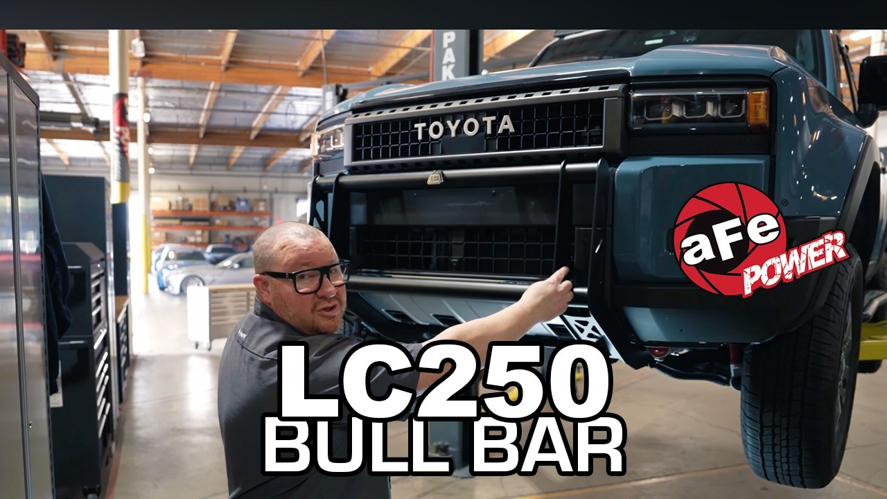 aFe Toyota Land Cruiser Bull Bar / Light Bar – How to Install