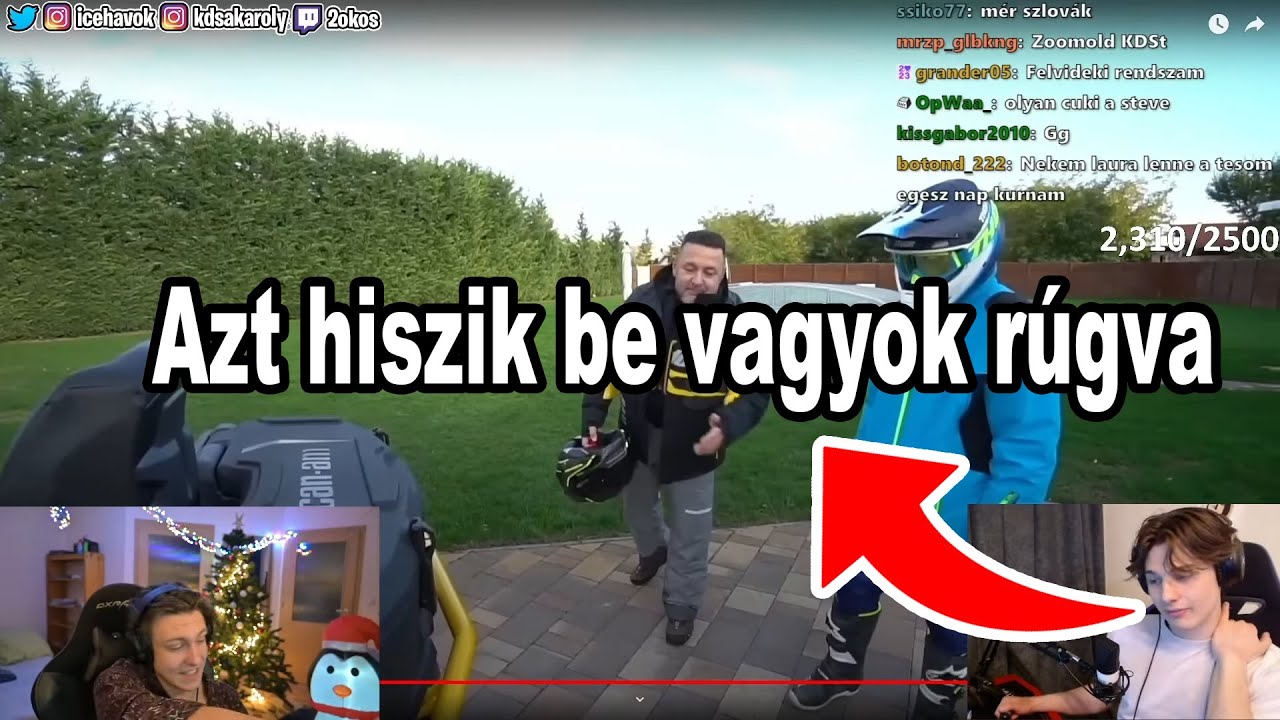 2okos stream highlights #77 ,,Azt hiszik be vagyok r&uacute;gva