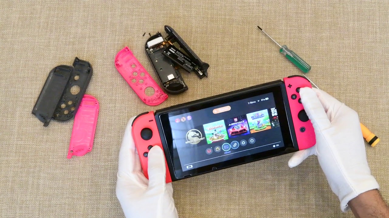 Modding Nintendo Switch Joy-cons & changing their color