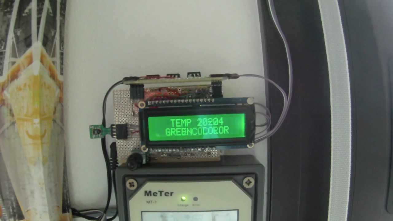ARDUINO UNO SHT10 CON STRIP LED E MOSFET IRF510 TEMP UMIDITA 18 MAR 2012.MP4
