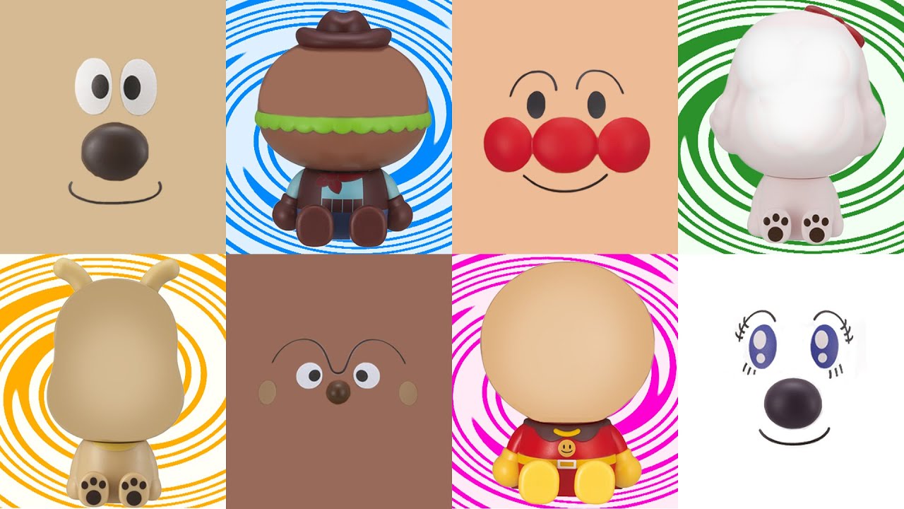 アンパンマンのこれだーれだ❓ぐるぐるクイズ2024冬🌈　おもちゃ アニメ 童謡 知育 赤ちゃん喜ぶ 幼児向け 教育 クイズ