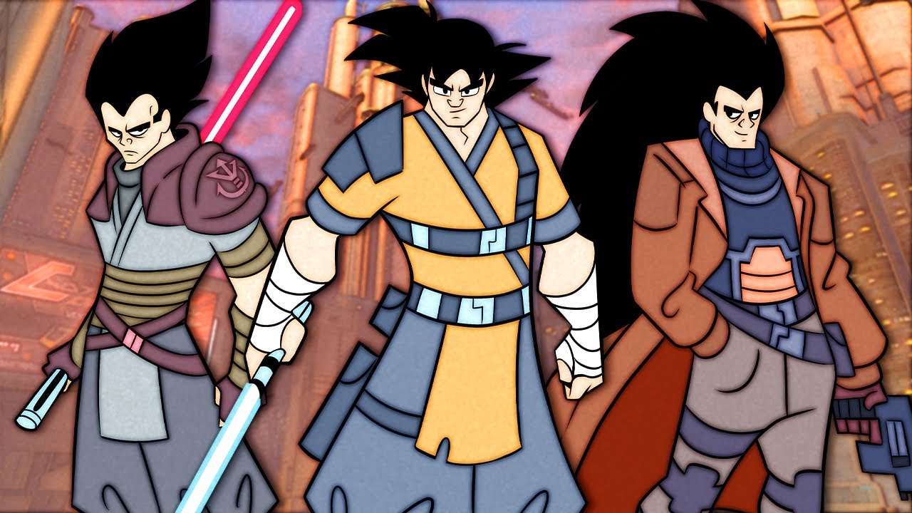 What if GOKU and VEGETA were in Star Wars? - PART 2