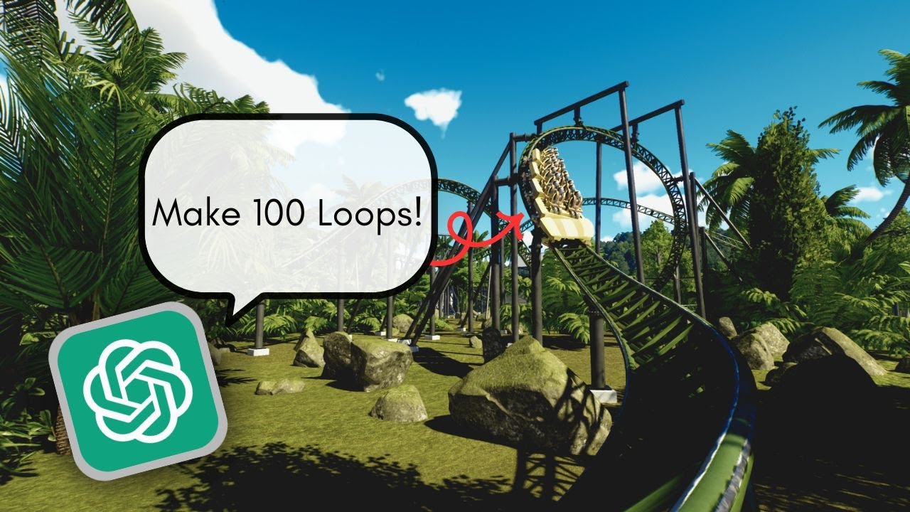I asked Ai to build me a roller coaster... | Planet Coaster 2