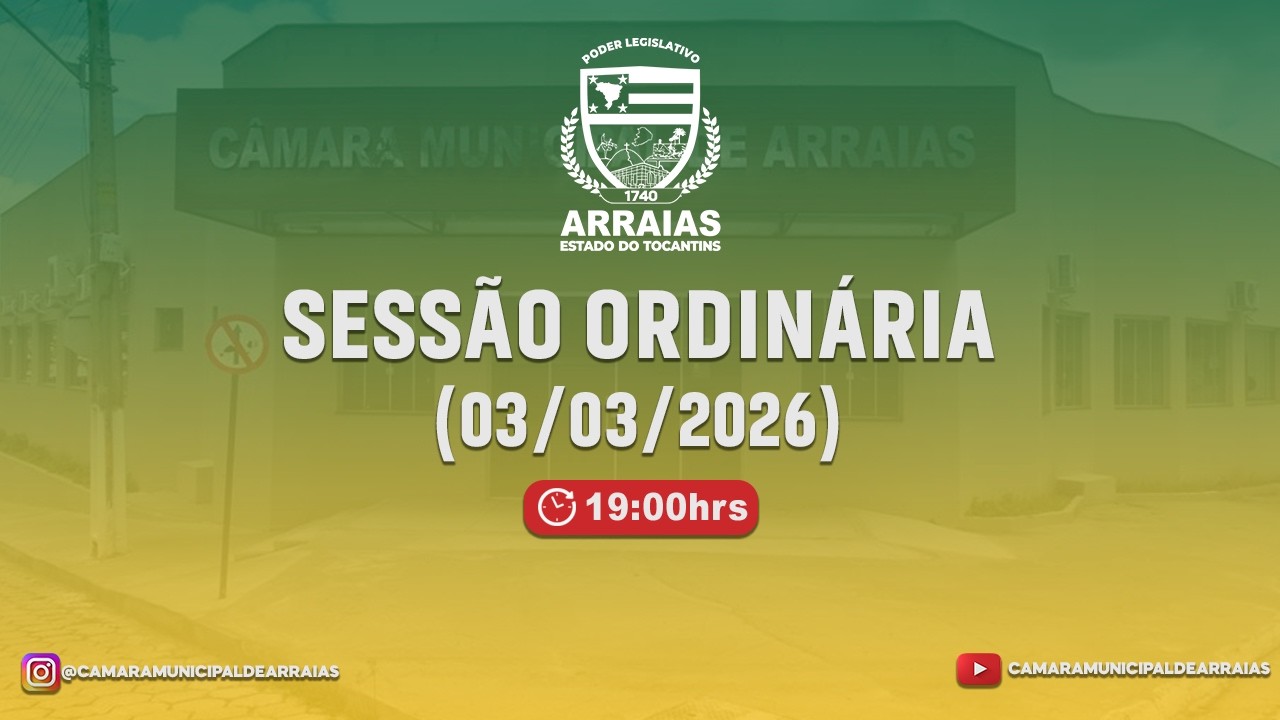 Sessão Ordinária - 03/03/2026