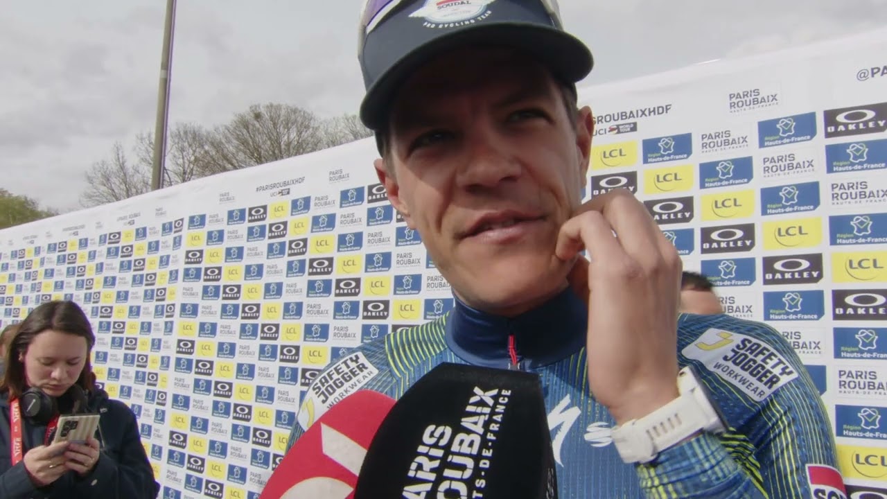 Jasper Stuyven - Interview at the finish - Paris-Roubaix 2026