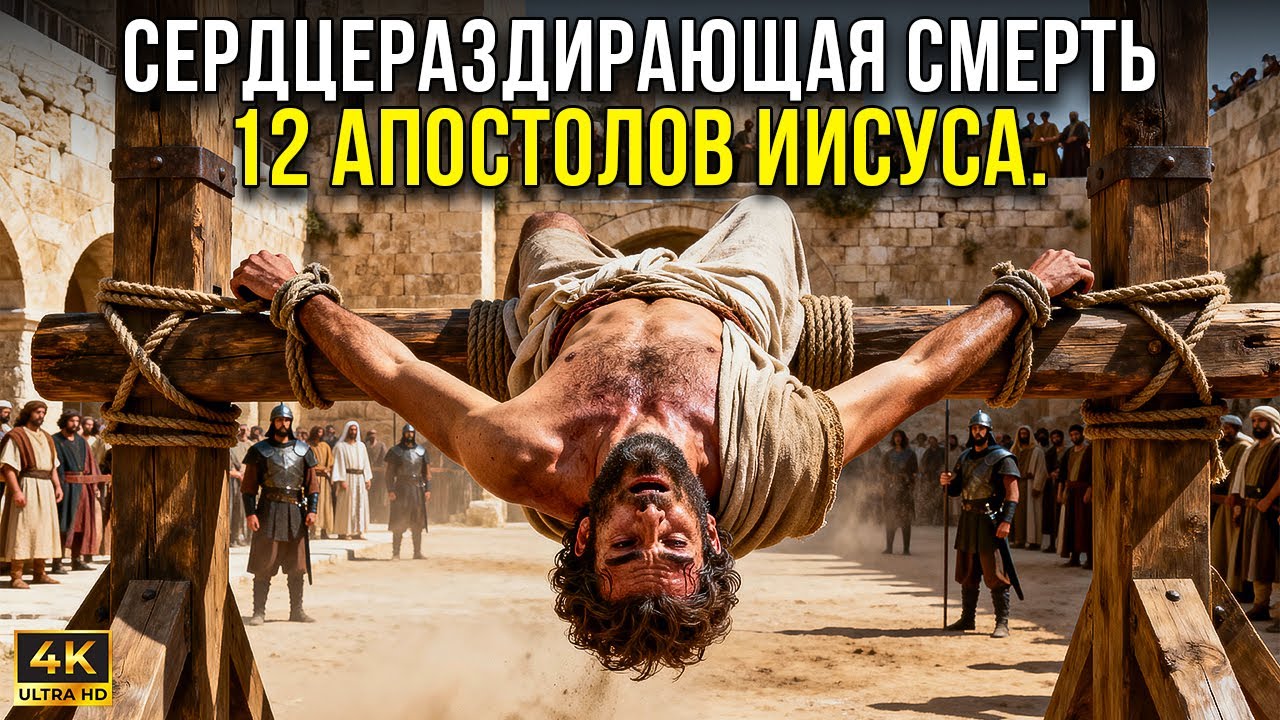 Смерть 12 апостолов Иисуса, какой вы ее еще не видели | ПОЛНЫЙ ФИЛЬМ в 4K