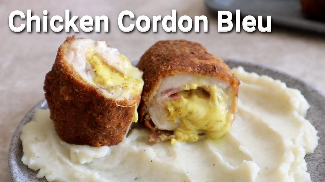 Chicken Cordon Bleu-دجاج كوردون بلو Happy Kitty Kitchen