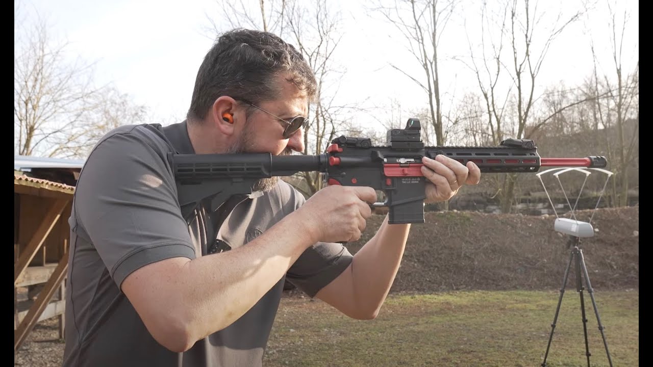 Tippmann M4-22 Redline, 22 (Lr) sfumature di rosso - Test