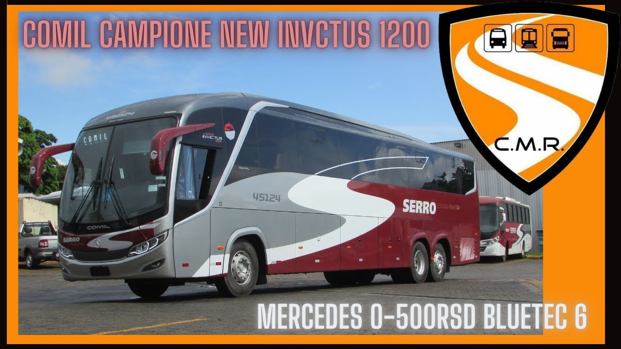 Novo Comil Campione New Invictus 1200 da #ViacaoSerro
